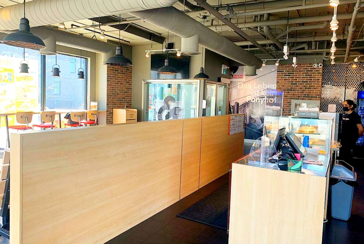 Selling point with setting area