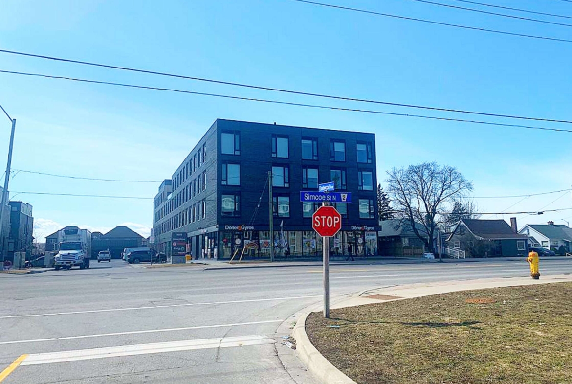 Road side image of building