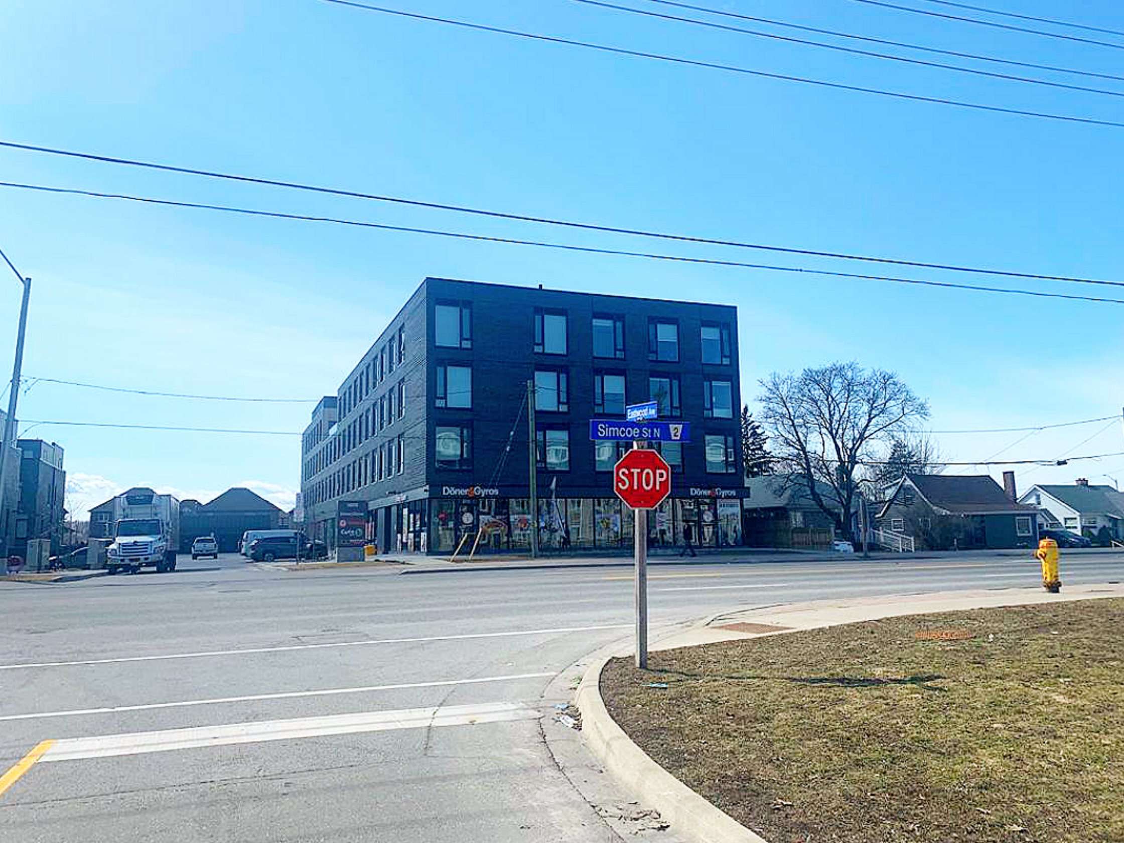 Road side image of building