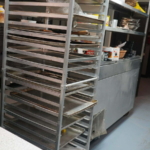 Rack for food tray